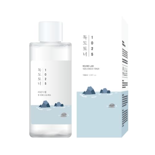 ROUND LAB Dokdo Toner/Exfoliating, Hydrating, Watery Type Toner (100ml)