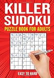 Killer Sudoku Puzzle Book For Adults Sumdoku Sum Doku Sumoku Addoku Samunamupure Math Logic Puzzle Books Easy To Hard