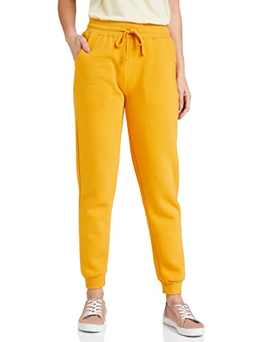 Amazon Brand - Symbol Women Jogger Track Pants | Ankle Length | Regular Fit | Fleece (Available in Plus Sizes)