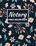 Notary Public Record Book Notary Journal Public Notary Logbook Large Entries Notary Receipt Book