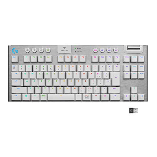 おすすめゲーミングキーボード人気投票・ランキング　6位　Logicool G ゲーミングキーボード G913-TKL-TCWHの画像