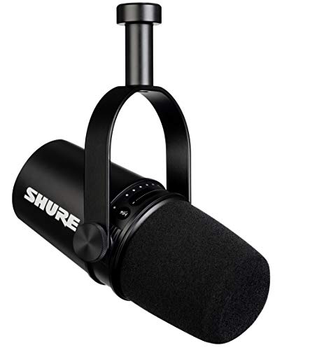 Shure MV7 USB Podcast Microphone Black