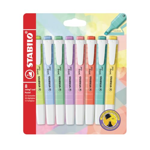 (-36%) STABILO - Textmarker - swing cool Pastel
