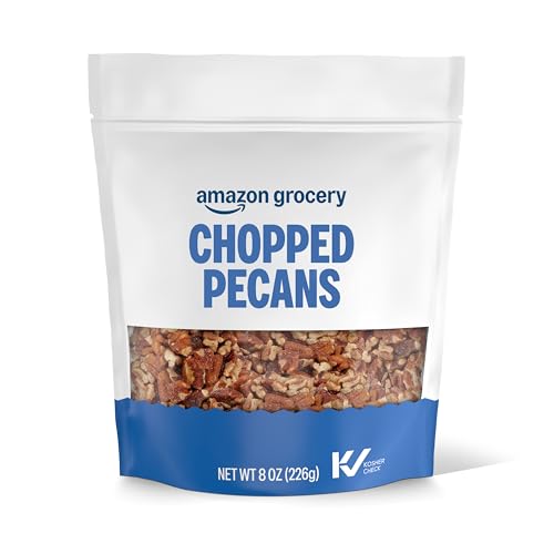 Amazon Brand - Happy Belly Chopped Pecans, 8 oz