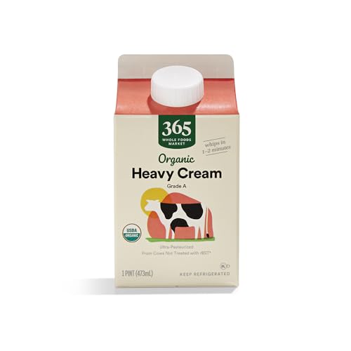 365 By Whole Foods Market, Organic Heavy Cream, 16 Ounce