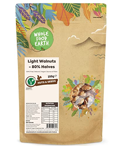 Light Walnuts - 80% Halves 250g