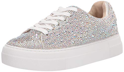 Betsey Johnson Women's Sidny Sneaker, Rhinestone, 8