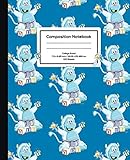 Little Yeti Composition Notebook College Ruled Deep Blue 100 Sheets