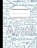 Graph Paper Notebook Grid Composition Notebook For Math And Science Students Blank Quad Ruled 4 Squares Per Inch 85 X 11 120 Pages