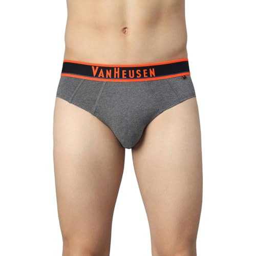Van Heusen Men Solid - Pack of 1 - Cotton Stretch Colour Fresh Brief