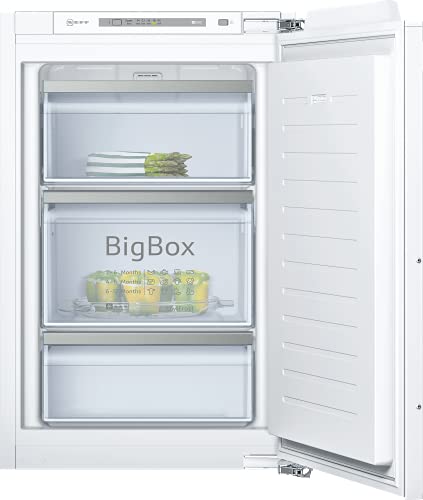 ⚡ BLITZDEAL (-58%) NEFF GI1216DE0, N 70, Einbau-Gefrierschrank, 87,4 x 55,8 cm, 96 L Gefrieren, LowFrost seltener abtauen, BigBox für sperriges Gefriergut