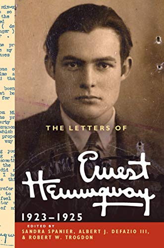 The Letters of Ernest Hemingway: Volume 2, 1923-1925 book cover