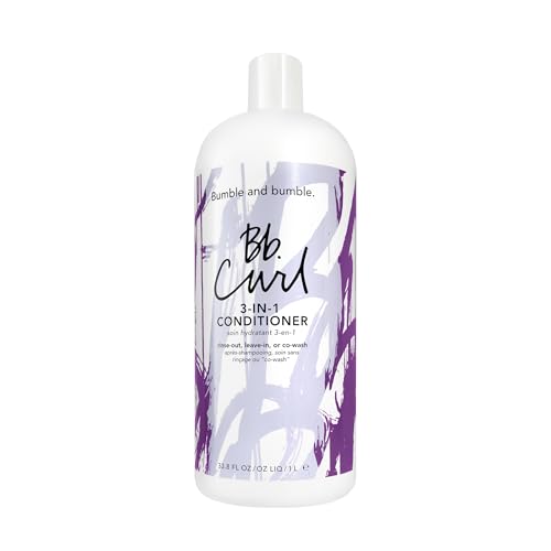 Bumble and bumble. Curl 3-in-1 Conditioner | For Moisturized Curls | Frizz Control + Color Safe | Coily, Curly, Wavy | With Jojaba, Avocado + Coconut Oil | Standard Size, 1000 ml