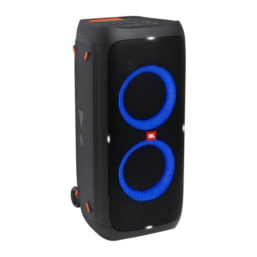 JBL Partybox 310 - Portable Party Speaker with Long Lasting Battery, Powerful JBL Sound and Exciting Light Show,Black