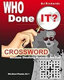 Who Done It Crossword Because Sleuthing Mysteries Are Fun Who Done It Puzzles