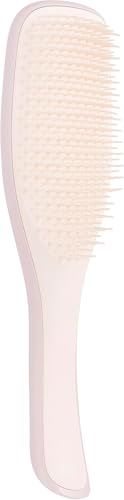 Tangle Teezer Fine and Fragile Ultimate Detangler Hairbrush for Coloured, Fine & Thin Hair - Two-Tiered Soft Flex Teeth Reduce Breakage & Pulling - Gentle on Delicate Hair - Pink Dust