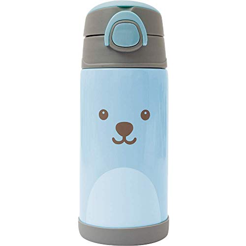 Buba Buba Garrafa Termica Parede Dupla 400 Ml Gumy - Azul Azul Tamanho Único Hora Da Papinha