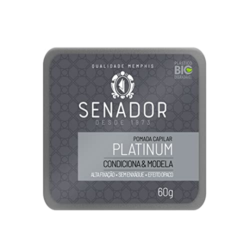 Pomada Capilar Senador Platinum 60G