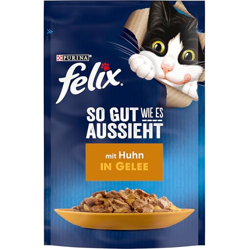 🔥 STARKER PREIS (-37%) FELIX So gut wie es aussieht Senior in Gelee, mit Huhn, 26 x 85g