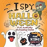I Spy Halloween Book For Kids Ages 25 Fun Activity Guessing Game Spooky Scary Book Of Picture Riddles Lets Play With Little Toddlers And This Fall Season With Learning Letters