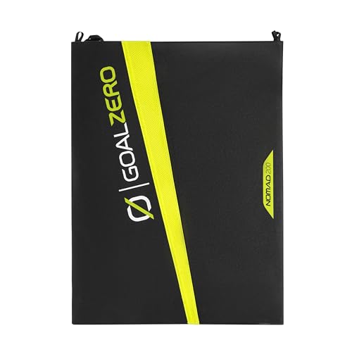 Goal Zero Nomad 200-Watt Solar Panel, Folding Solar-Panel Charger with Kickstand, Portable Solar-Panel Power