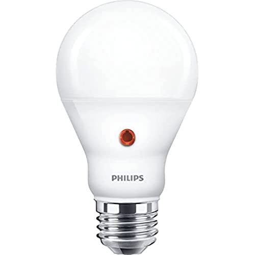 ⚡ BLITZDEAL (-63%) PHILIPS LED E27 Lampe mit Tageslichtsensor, 1er-Pack, 60 W, Tropfenform, matt, warmweiß