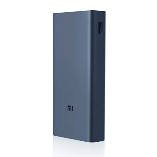 MI Power Bank 3i 20000mAh Lithium Polymer 18W Fast Power Delivery Charging | Input- Type C | Micro USB| Triple Output | Sandstone Black MI Power Bank 