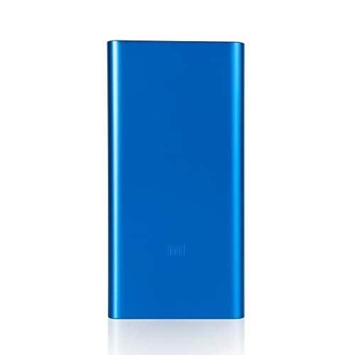 MI 10000mAh 3i Lithium Polymer Power Bank Dual Input( Micro-USB and Type C) and Output Ports 18W Fast Charging (Metallic Blue)