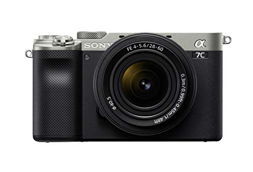 Alpha 7C Full-Frame Compact Mirrorless Camera Kit - Silver
