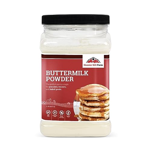 Hoosier Hill Farm Buttermilk Powder, 2LB (Pack of 1)