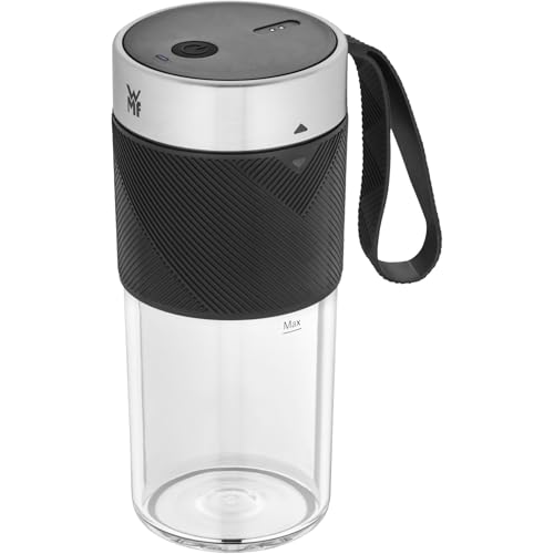 (-49%) WMF Küchenminis Mix on the go 300 ml, Mini Mixer to go, USB Mixer Smoothie Maker, aufladbarer Personal Blender, tragbarer Mixer für Smoothies, Shakes