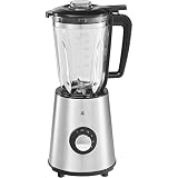 WMF Kult X Standmixer, 1,5 L Glasbehälter, Ice-Crush, Smoothie, Milchshake, Pulsstufe, Edelstahl Cromargan
