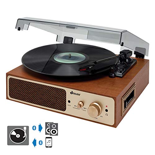 Jensen JTA-245 3-Speed Stereo Turntable
