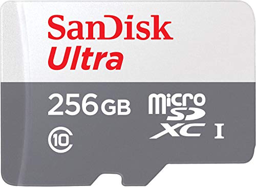 Made for Amazon SanDisk 256GB microSD Memory Card for Fire Tablets and Fire TV (SDSQUNB-256G-AZFMN)