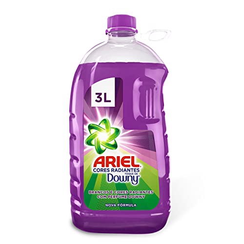 Ariel Sabão Líquido Cores Radiantes Toque de Downy 3L