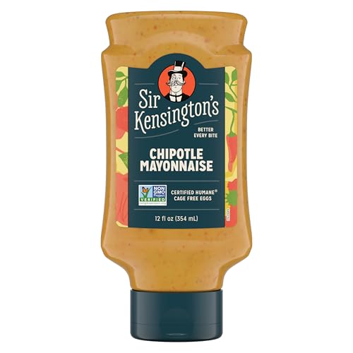 Sir Kensington's Mayonnaise, Chipotle Mayo, Gluten Free, Non- GMO Project Verified, Shelf-Stable, 12 oz