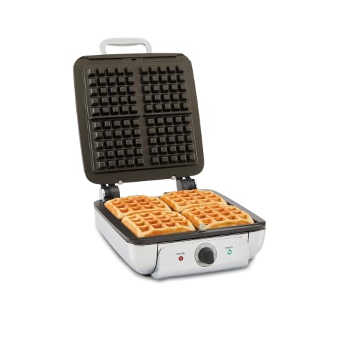 All-Clad 4-Slice Belgian Waffle Maker with Removable Plates