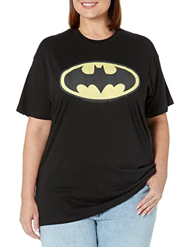 DC Comics Batman Distressed Classic Logo Short Sleeve T-Shirt