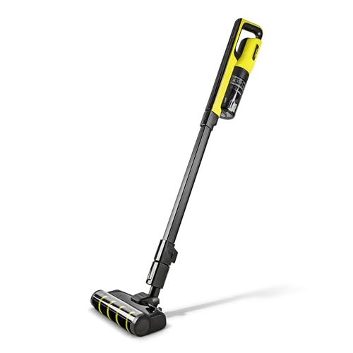 Karcher VC 4S Cordless 220-Watt Portable Handheld Bagless Vacuum Cleaner, with Rechargeable Lithium-Ion Battery for Floors, Carpets, Upholstery, Furni