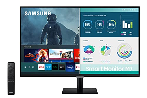 Samsung M7 Series Smart Monitor A monitor that can easily double as a TV while maintaining