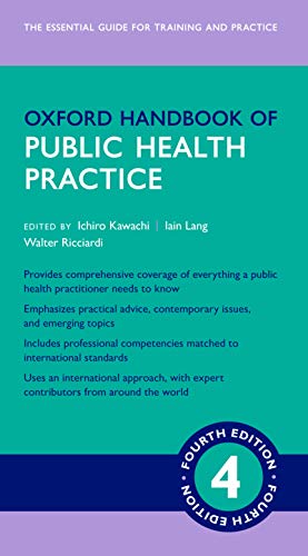 Oxford Handbook Of Public Health Practice book cover