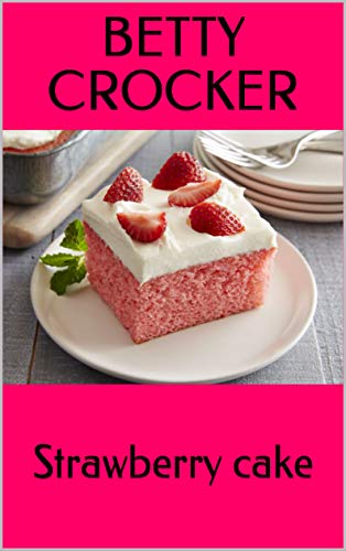 Strawberry cake book cover