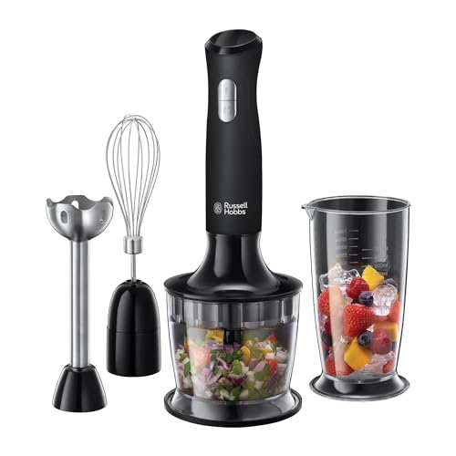 Russell Hobbs RHSM5BLK, Desire Hand Blender, Dishwasher Safe and Detachable Parts, 2...
