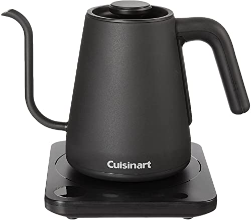 Cuisinart GK-1 Digital Goose Neck Kettle, Precision Gooseneck Spout Designed for Precise Pour Control that Holds 1-Liter