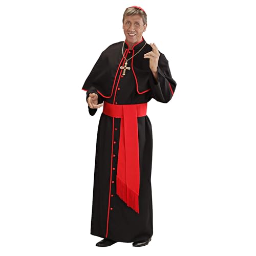 W WIDMANN MILANO Party Fashion - Cardinal Costume for Men, Priests, Archbishops, Church, Ecclesiastics, Religious, Carnival, Theme Parties