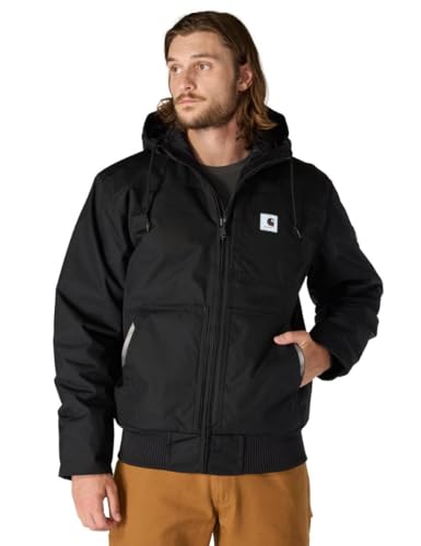 Carhartt Men's Yukon Extremes Loose Fit Insulated Active Jacket-Black-X-Large