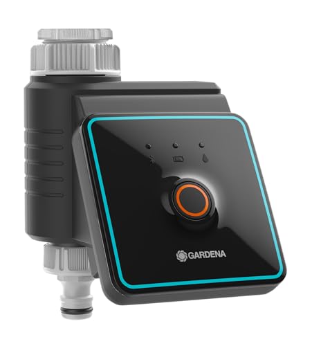 (-37%) Gardena Bewässerungssteuerung mit Bluetooth App: Automatische Bewässerung für Garten und Balkon, via App konfigurierbar, Bewässerungszyklen in 3 Zeitplänen, 10 m Reichweite (01889-20)