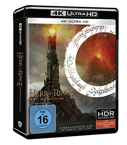 (-28%) Der Herr der Ringe: Extended Edition Trilogie [4K Ultra-HD] [Blu-ray]