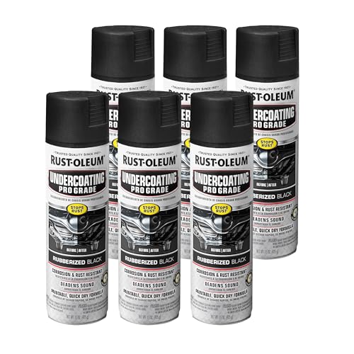 Rust-Oleum Stops Rust Professional Rubberized Undercoating 15 oz 6-Pack