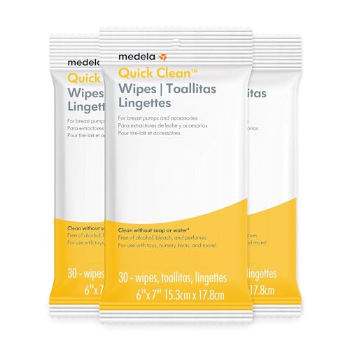 Medela Quick Clean Breast Pump and Accessory Wipes